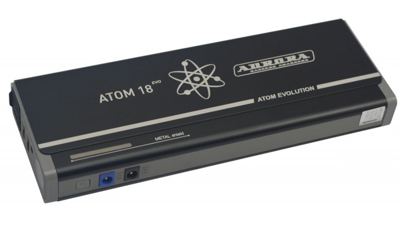 Мобильное пусковое устройство AURORA ATOM 18 EVOLUTION (18000 мАч, 66 Втч, 300/600А)
