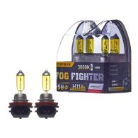 Лампа авто 12В AVANTECH H11 12V-55W FOG FIGHTER, к-т 2шт