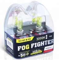 Лампа авто 12В AVANTECH H8 12V-35W FOG FIGHTER, к-т 2шт