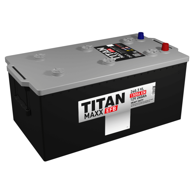 АКБ Titan Maxx EFB 240 Ач 6СТ-240.3 L