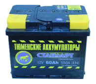 АКБ Тюмень 60 Ач 6СТ-60L Standard