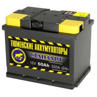 АКБ Тюмень 60 Ач 6СТ-60L Standard