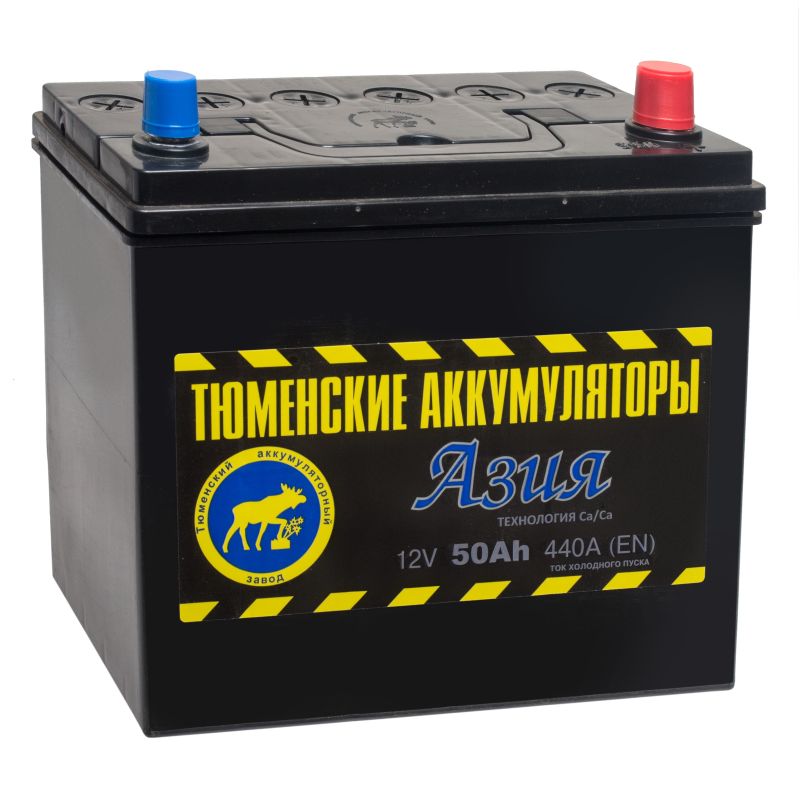 АКБ Тюмень 50 Ач о/п 6СТ-50LR Азия