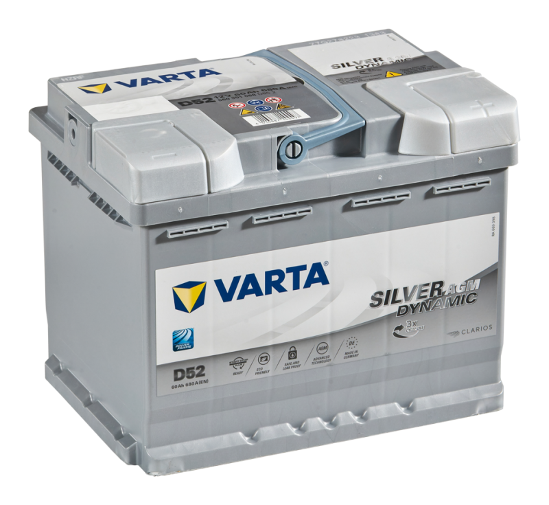 АКБ Varta 60 Ач о/п Silver Dynamic AGM 560 901 068