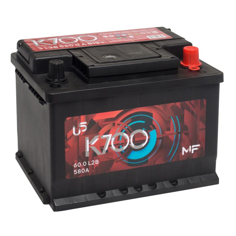 АКБ K700 MF 60 Ач о/п 6СТ-60.0 (низкая)