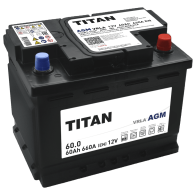 АКБ Titan 60 Ач о/п AGM 6СТ-60.0 VRLA