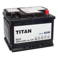 АКБ Titan 60 Ач о/п AGM 6СТ-60.0 VRLA