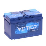 АКБ VETER 74 Ач о/п 6СТ-74.0 VL (низкая)