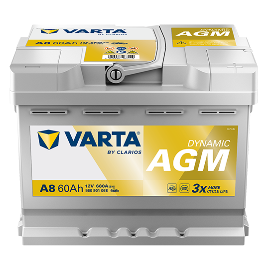 АКБ Varta 60 Ач о/п Dynamic AGM 560 901 068