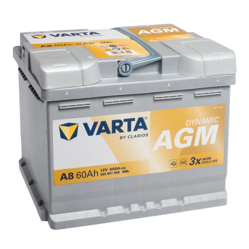 АКБ Varta 60 Ач о/п Dynamic AGM 560 901 068