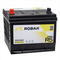 АКБ Robak ASIA R5 75 Ач 6СТ-75.1 VL 95D26FR