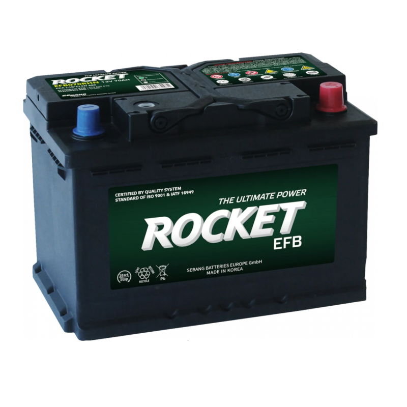 АКБ Rocket 70 Ач о/п EFB L3