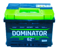 АКБ DOMINATOR 6СТ-62.0 VL (низкий)
